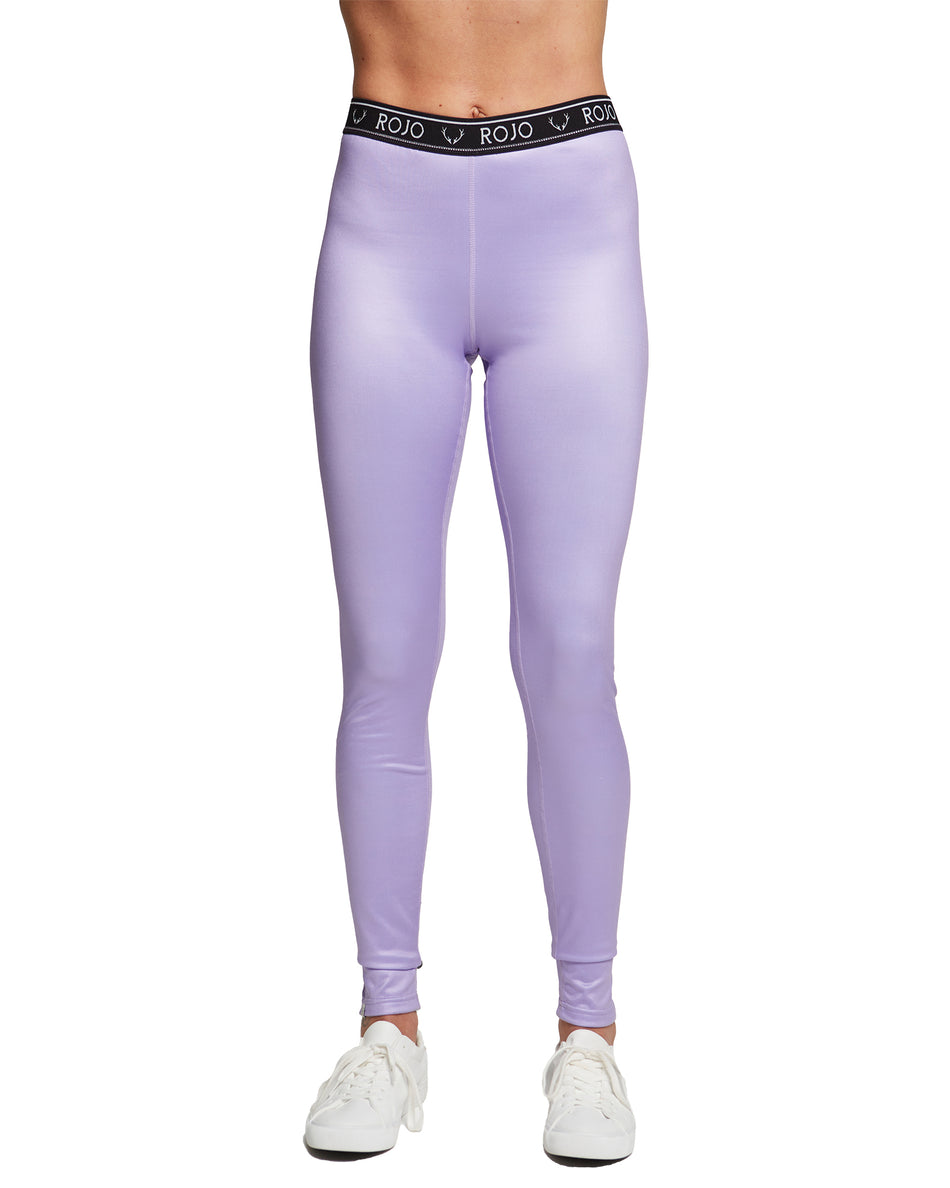 Rojo Escapade Full Length Thermal Pants Womens 2024 Purple Rose