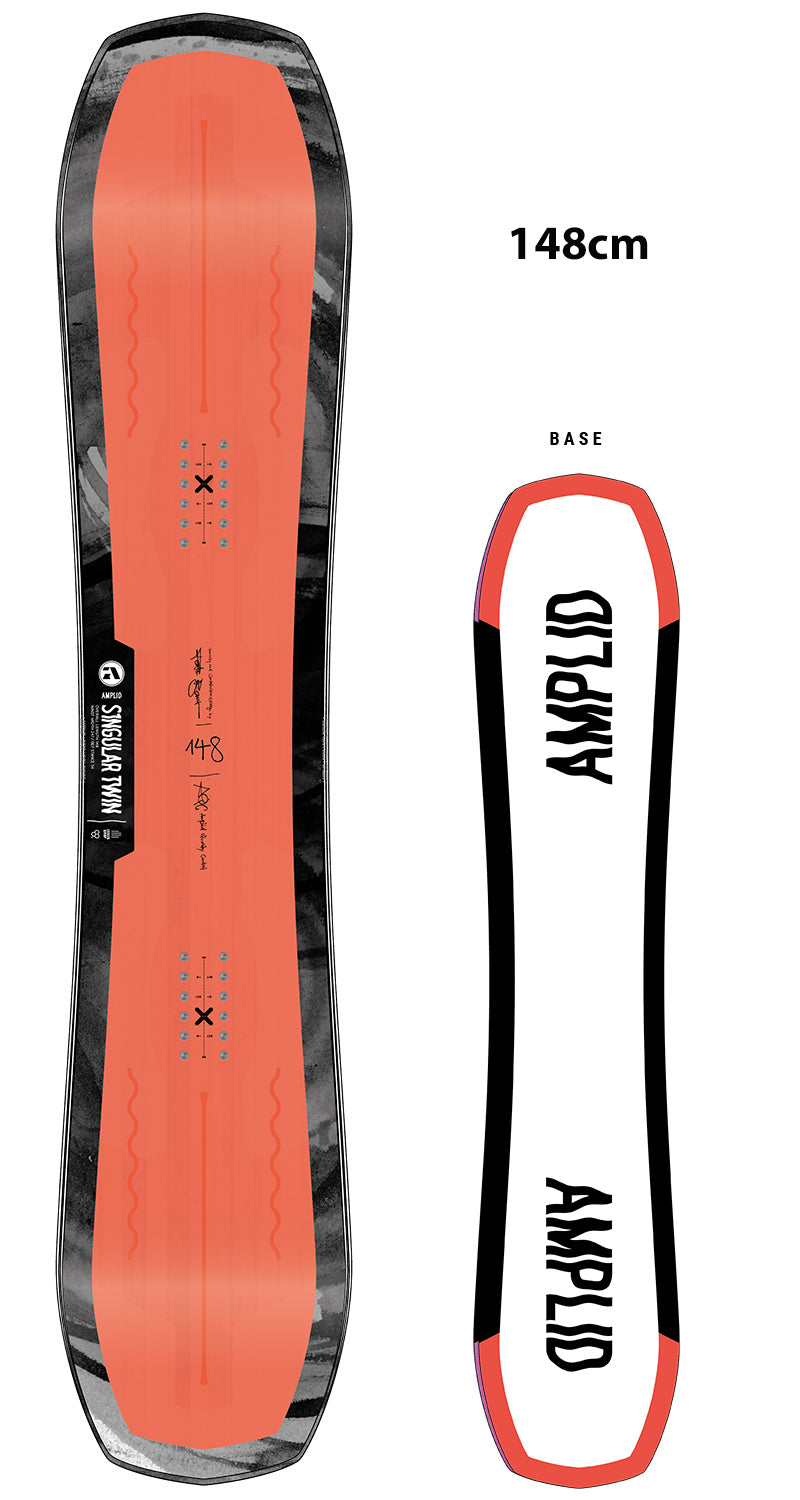 Amplid Singulair Twin Mens Snowboard 2024