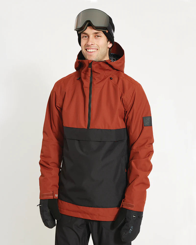 XTM Kody Anorak Jacket Mens 2024 Brick