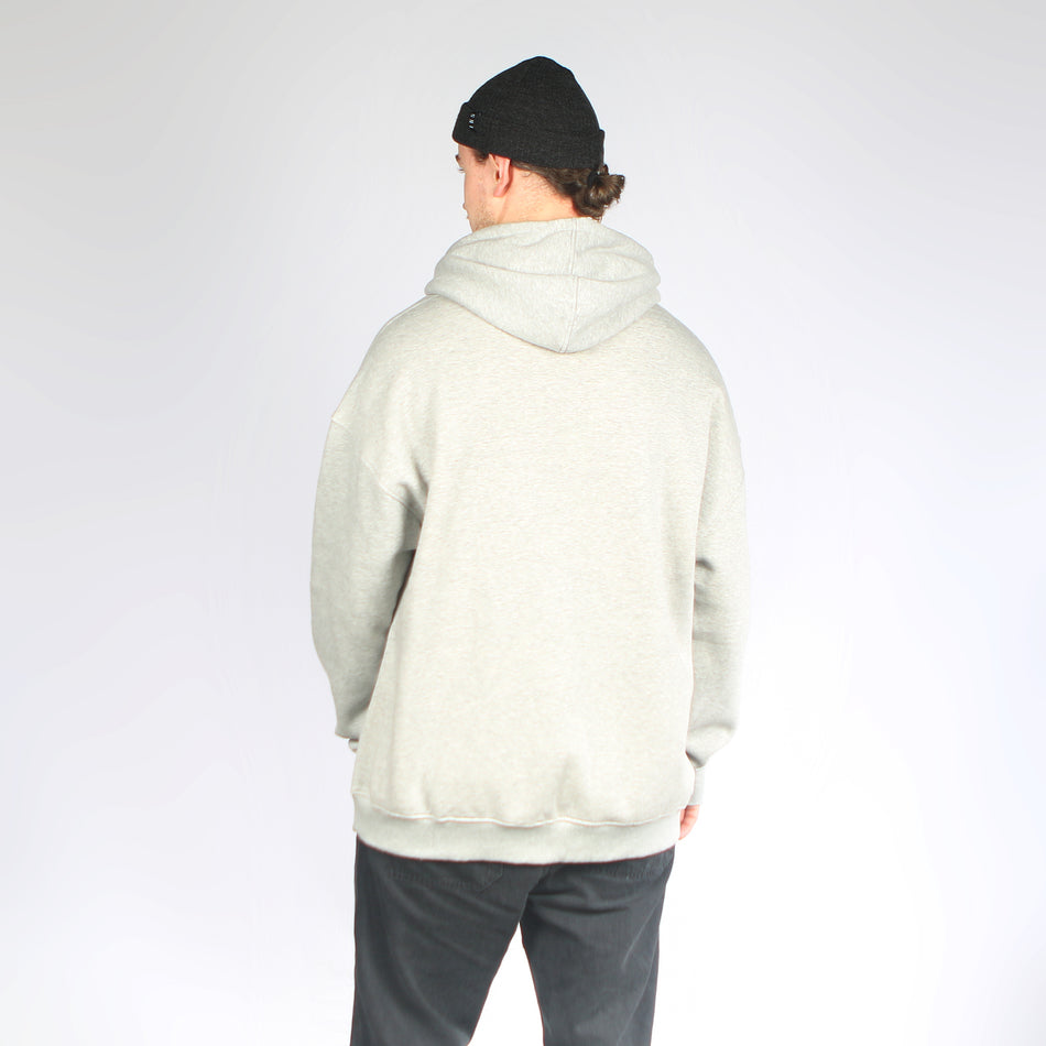 I Ride Sideways DWR Oversized Fit Hoodie I Like Grey Marle