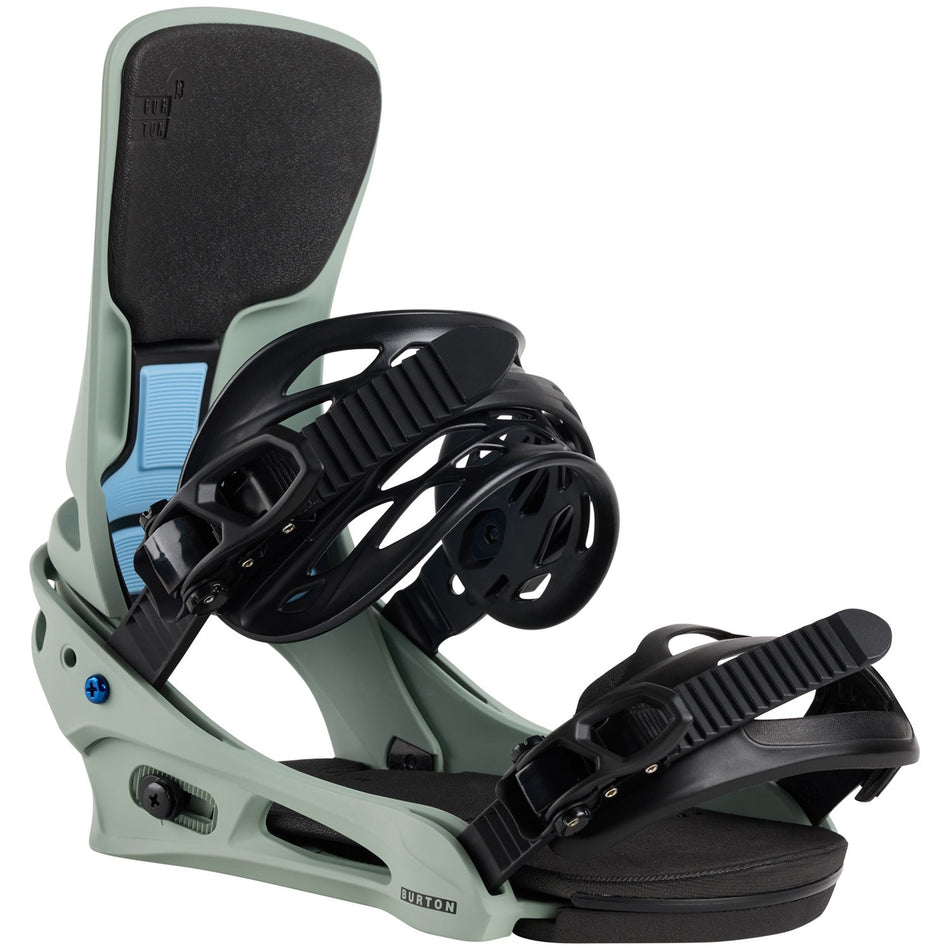 Burton Cartel X Snowboard Bindings Mens 2025 Petrol Green