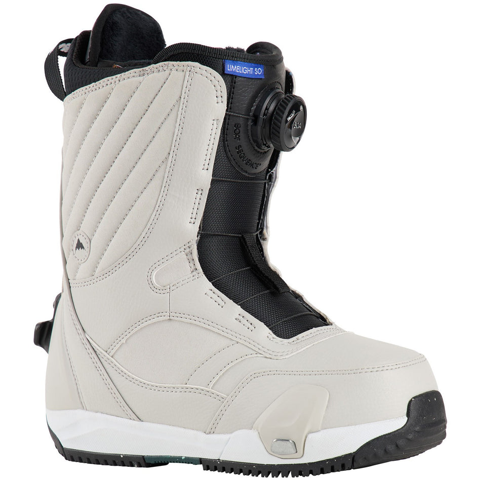 Burton Limelight Step On Snowboard Boots Womens 2025 Grey Cloud