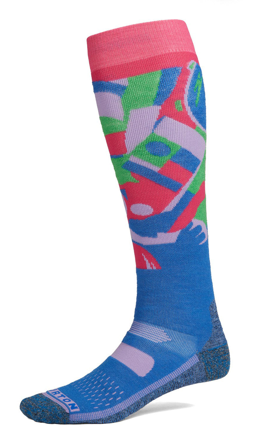 Burton Performance Midweight Socks Womens Cosmoblock