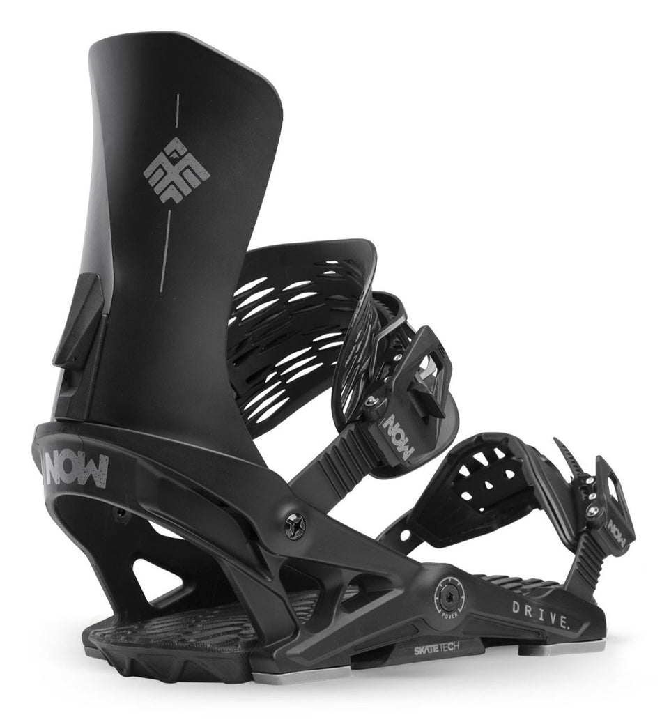 Now Drive Snowboard Bindings Mens 2024 Black