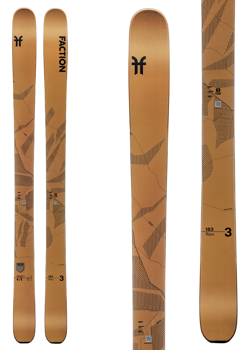 Faction Agent 3 Mens Snow Skis