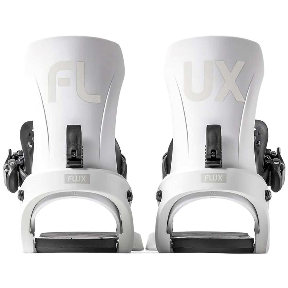 Flux EM Snowboard Bindings Mens 2025 White