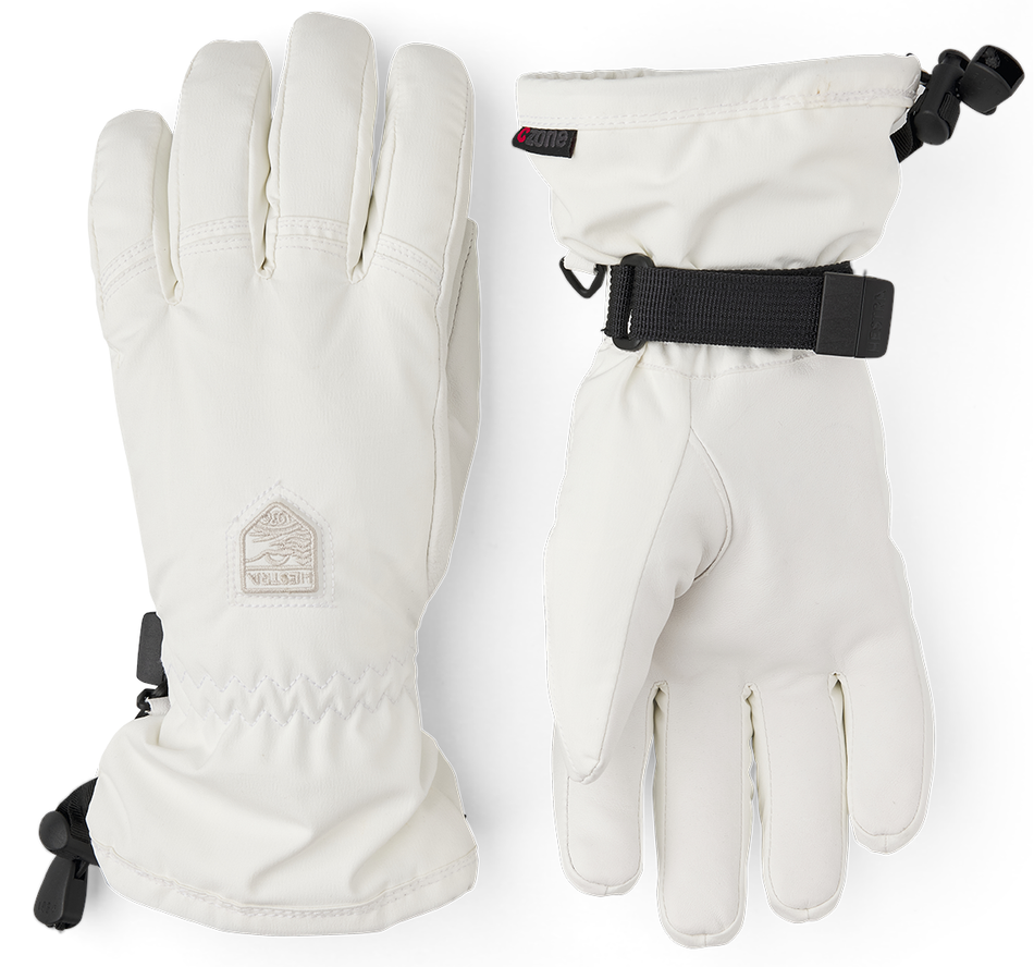 Hestra Womens Powder Czone Gloves Ivory