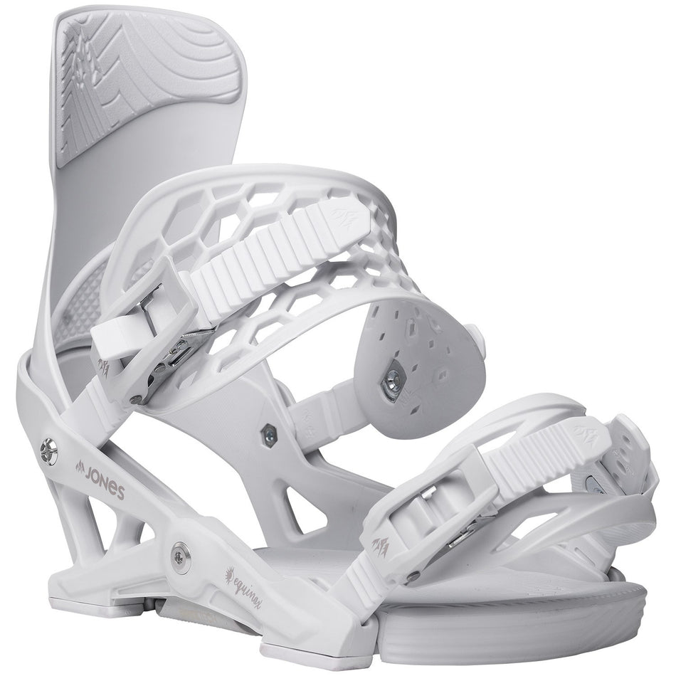 Jones Equinox Snowboard Bindings Womens 2025 Cloud White