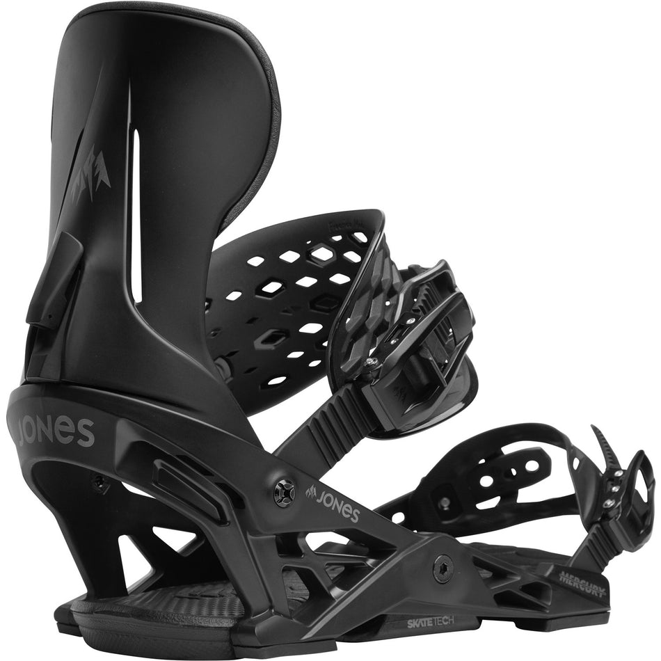 Jones Mercury Snowboard Bindings Mens 2024 Eclipse Black