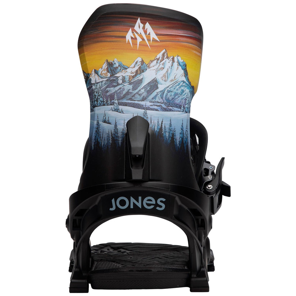 Jones Meteorite Snowboard Bindings Mens Black Art / RP Roberts