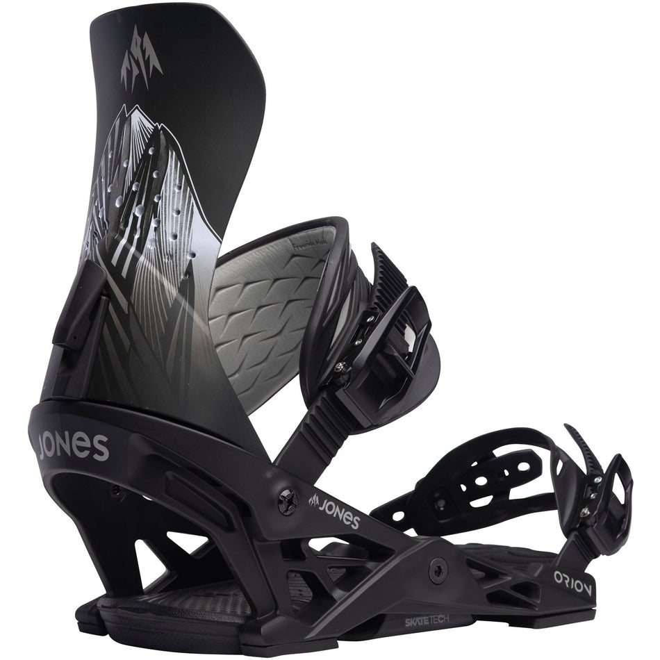 Jones Orion Snowboard Bindings Mens 2024 Black Art / Joseph Toney