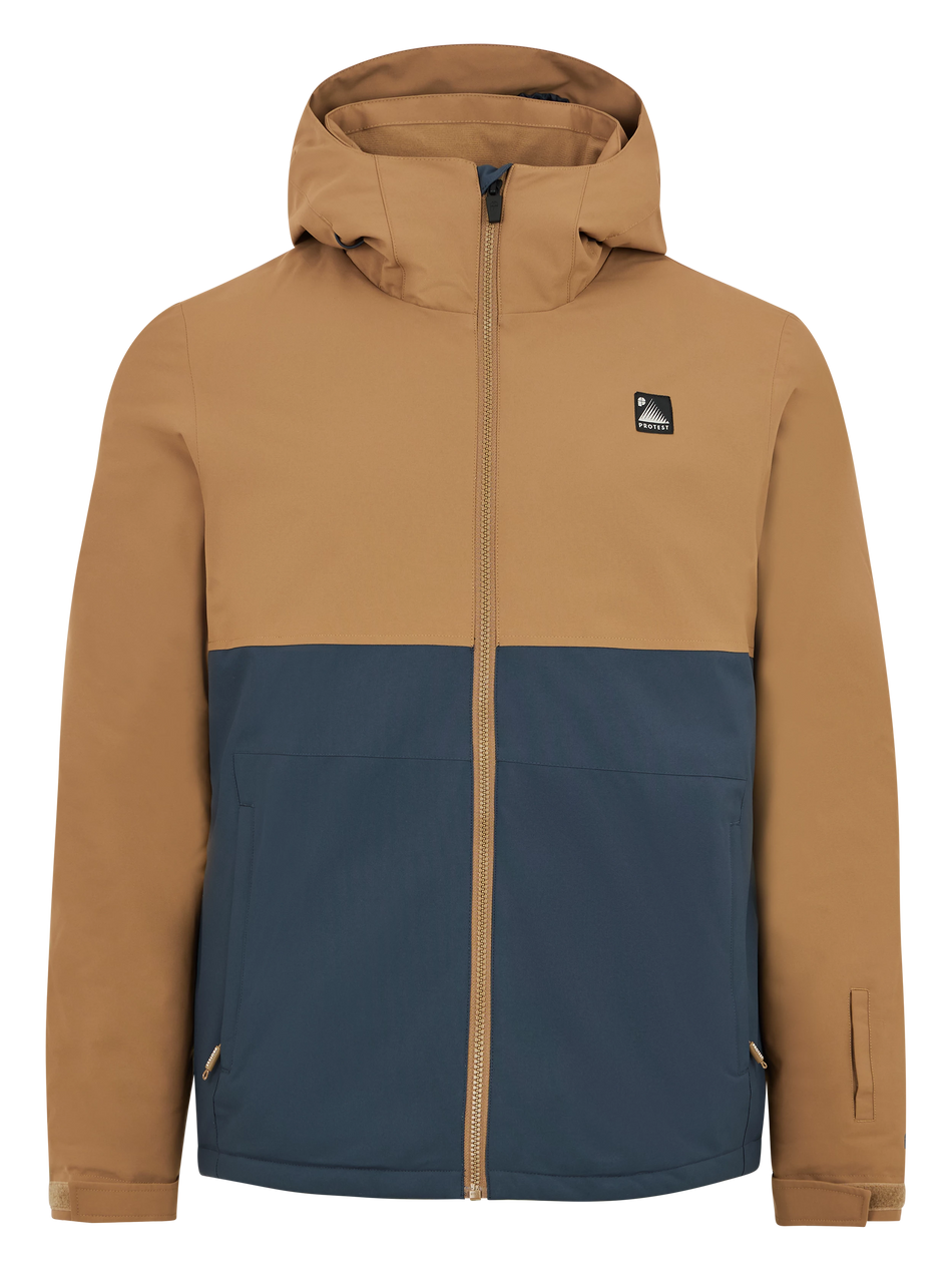 Protest Aldego Jacket Mens 2024 Sandy Brown