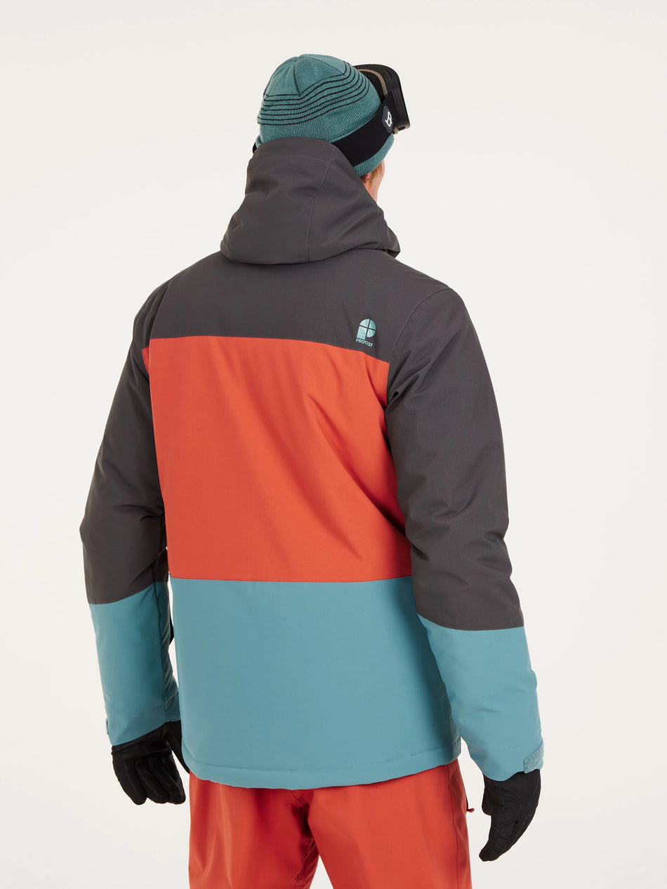 Protest Pomano Jacket Mens 2024 Atlantic Green