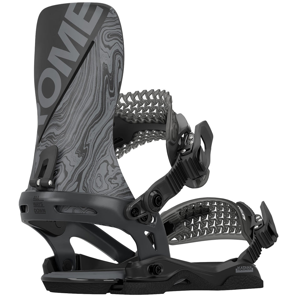 Rome Katana Snowboard Bindings Mens 2025 Black