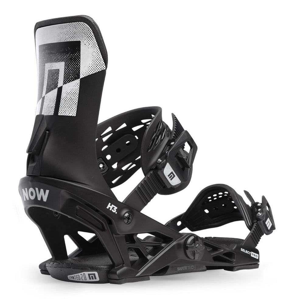 Now Select Pro Snowboard Bindings Mens 2024 Black