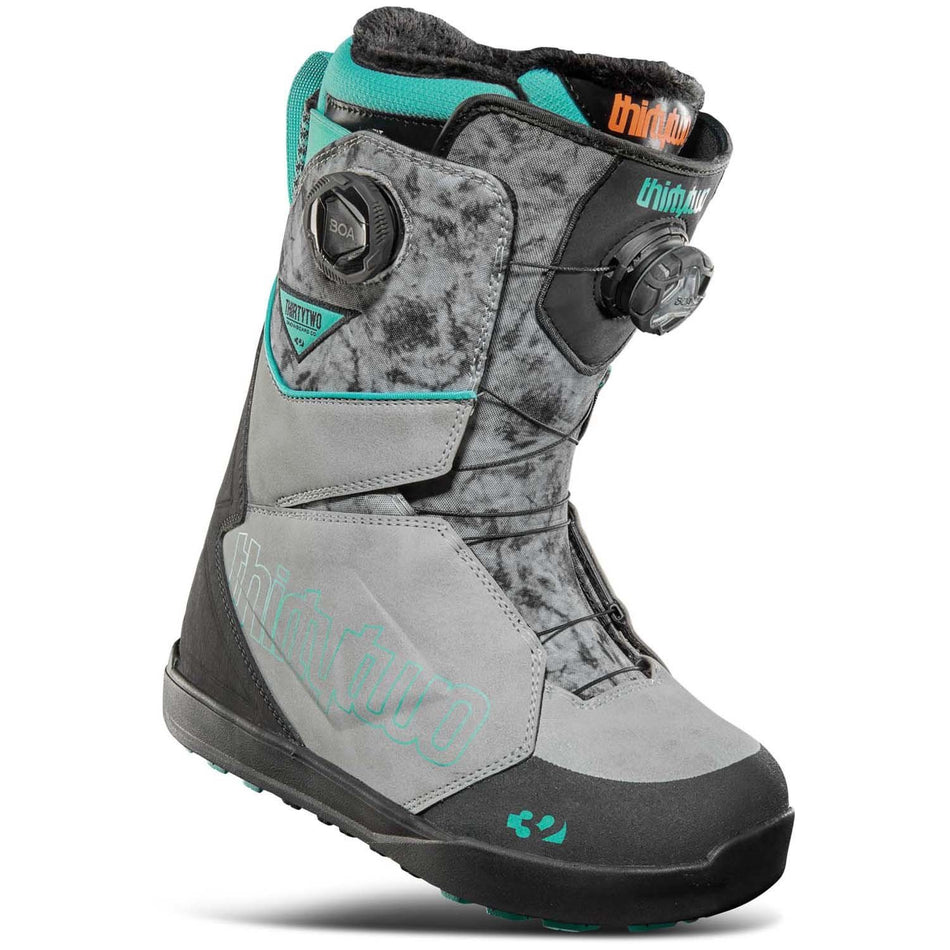 Thirtytwo Lashed Double Boa Snowboard Boots Womens 2025 Grey