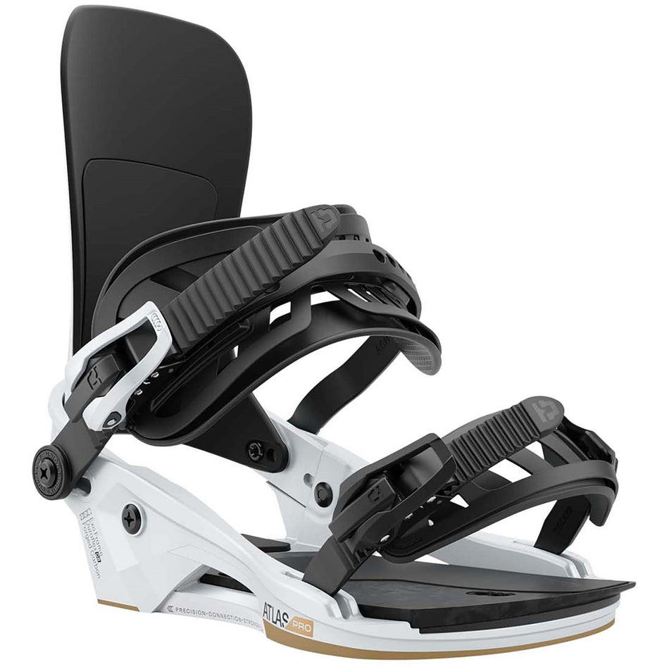 Union Atlas Pro Snowboard Bindings Mens 2025 Metallic White