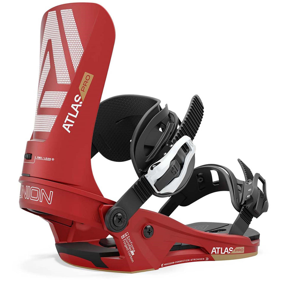 Union Atlas Pro Snowboard Bindings Mens 2025 Metallic Red