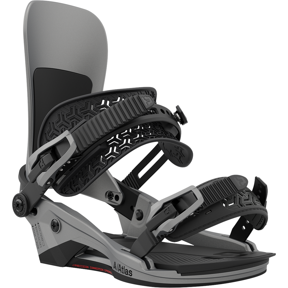 Union Atlas Snowboard Bindings Mens 2024 Metallic Silver