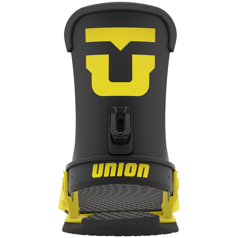 Union Cadet Pro Kids Snowboard Bindings Electric Yellow