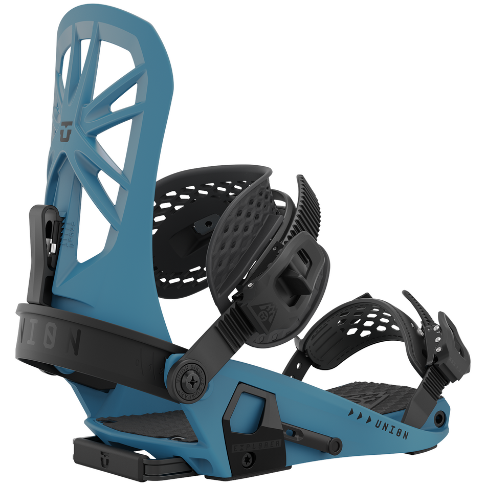 Union Explorer Mens Splitboard Bindings Steel Blue