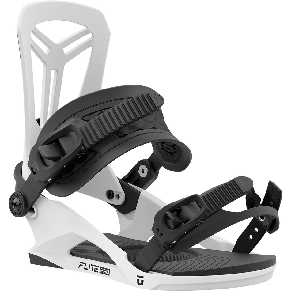 Union Flight Pro Snowboard Bindings Mens 2024 White