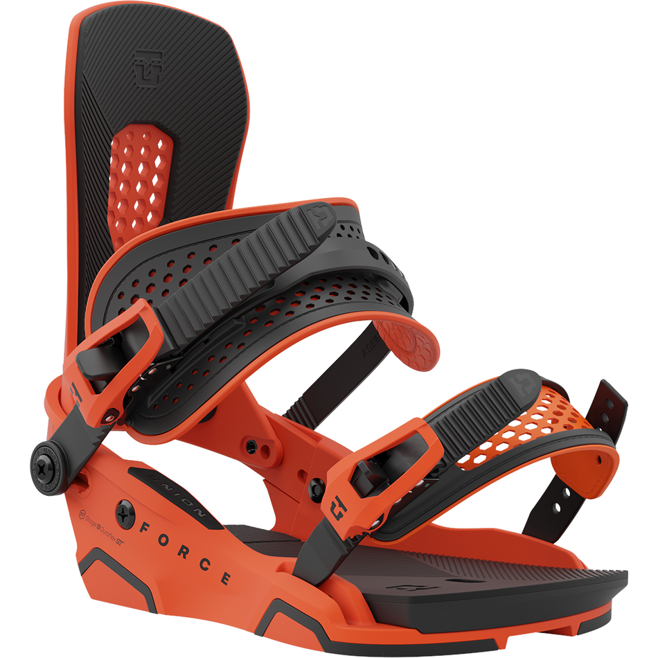 Union Force Snowboard Bindings Mens 2024 Orange