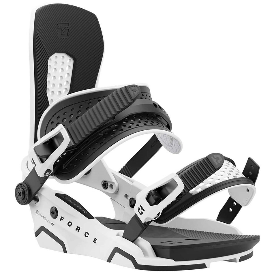 Union Force Snowboard Bindings Mens 2025 White