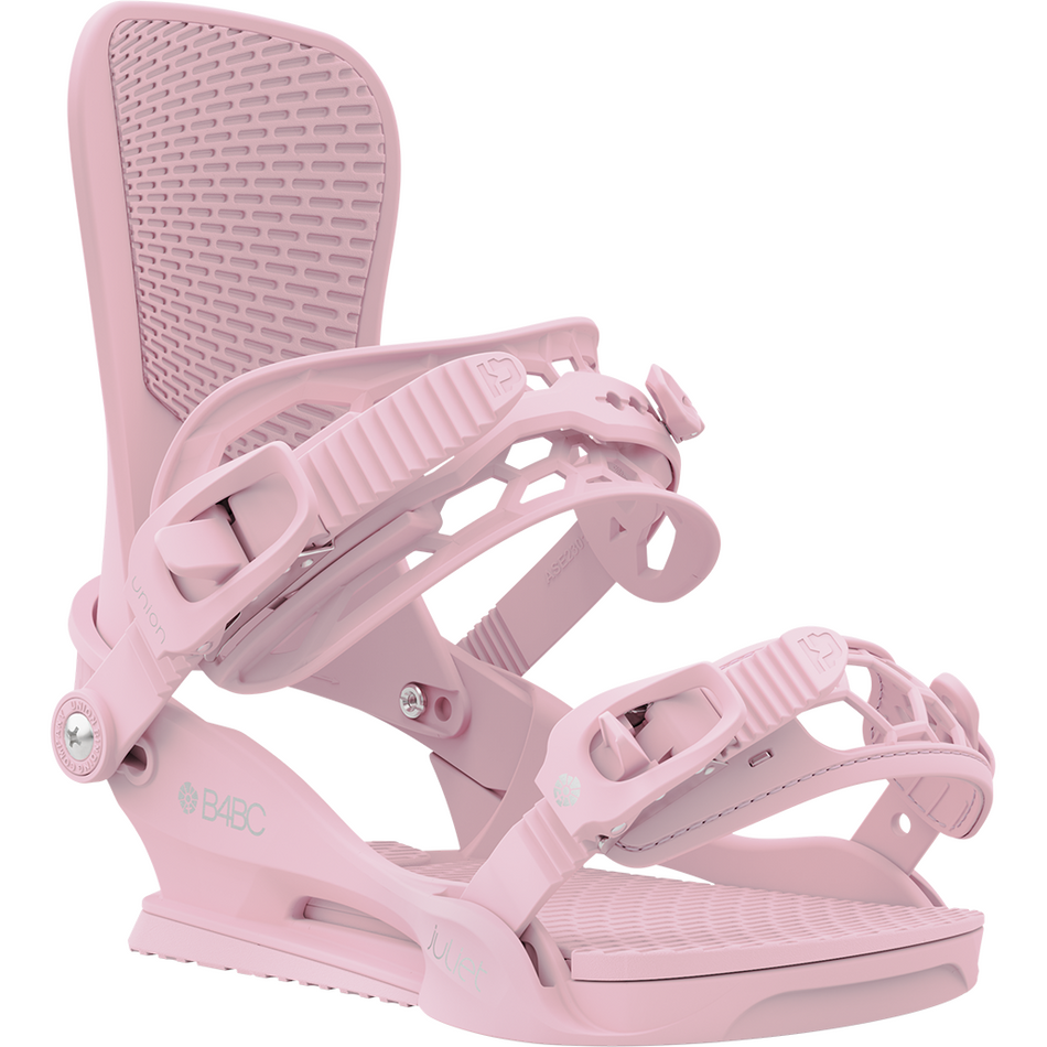 Union Juliet Snowboard Bindings 2024 B4BC Pink