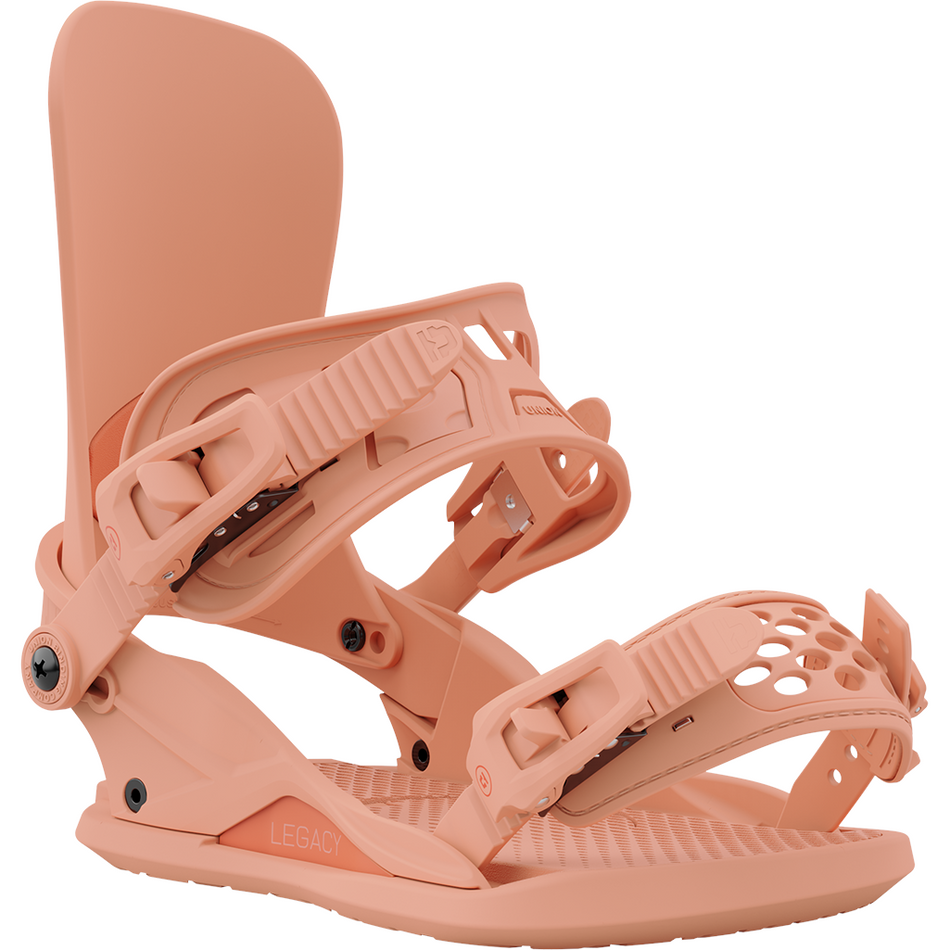 Union Legacy Snowboard Bindings Womens 2024 Tangerine