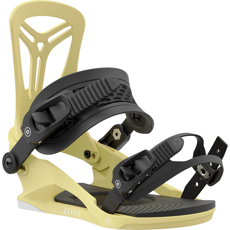 Union Rosa Snowboard Bindings Womens 2024 Yellow