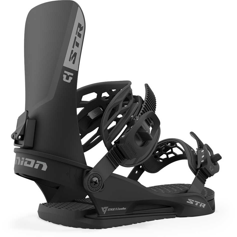 Union STR Snowboard Bindings Mens 2024 Black