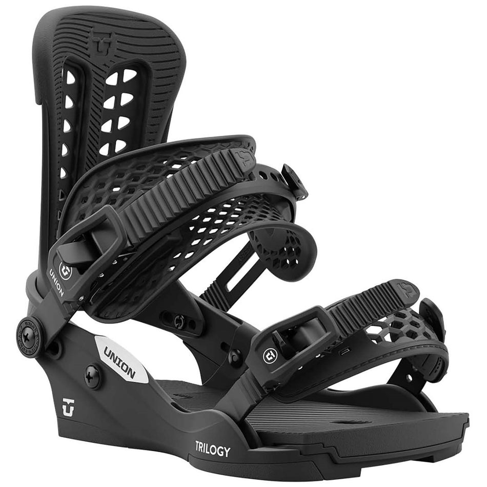 Union Trilogy Classic Snowboard Bindings Womens 2025 Black