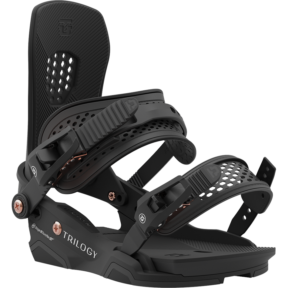 Union Trilogy Snowboard Bindings Womens 2024 Black