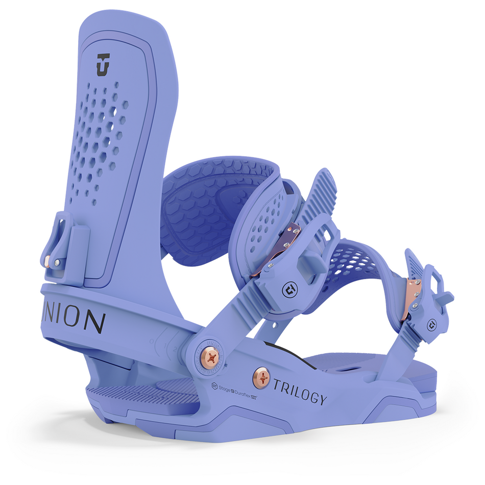 Union Trilogy Snowboard Bindings Womens 2024 Bluebell