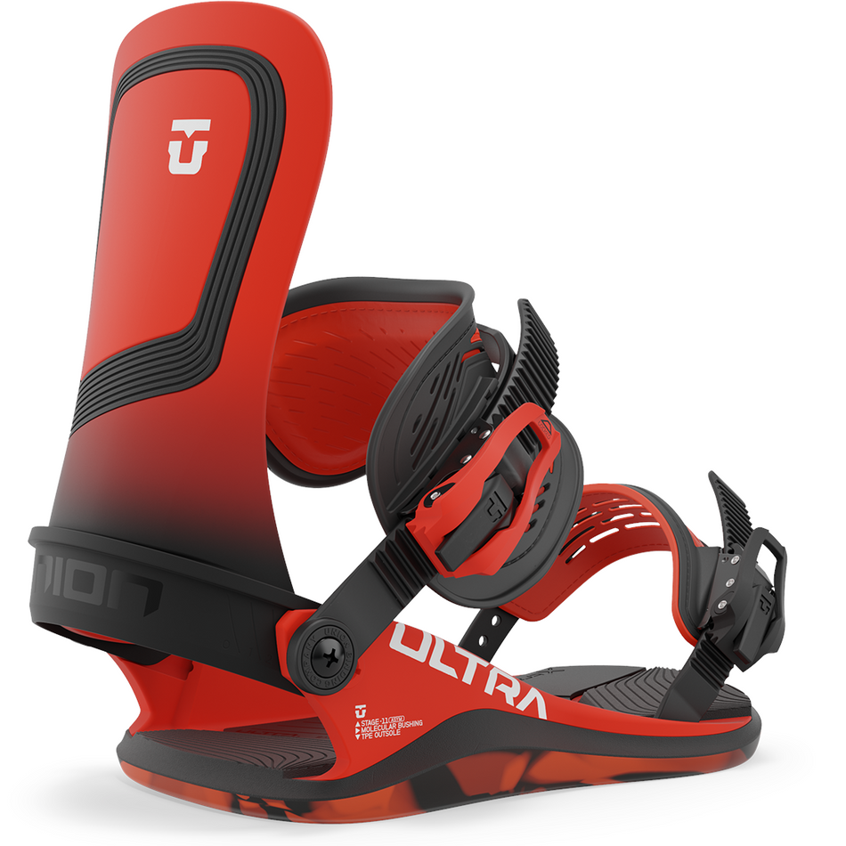 Union Ultra Snowboard Bindings Mens 2024 Hot Red