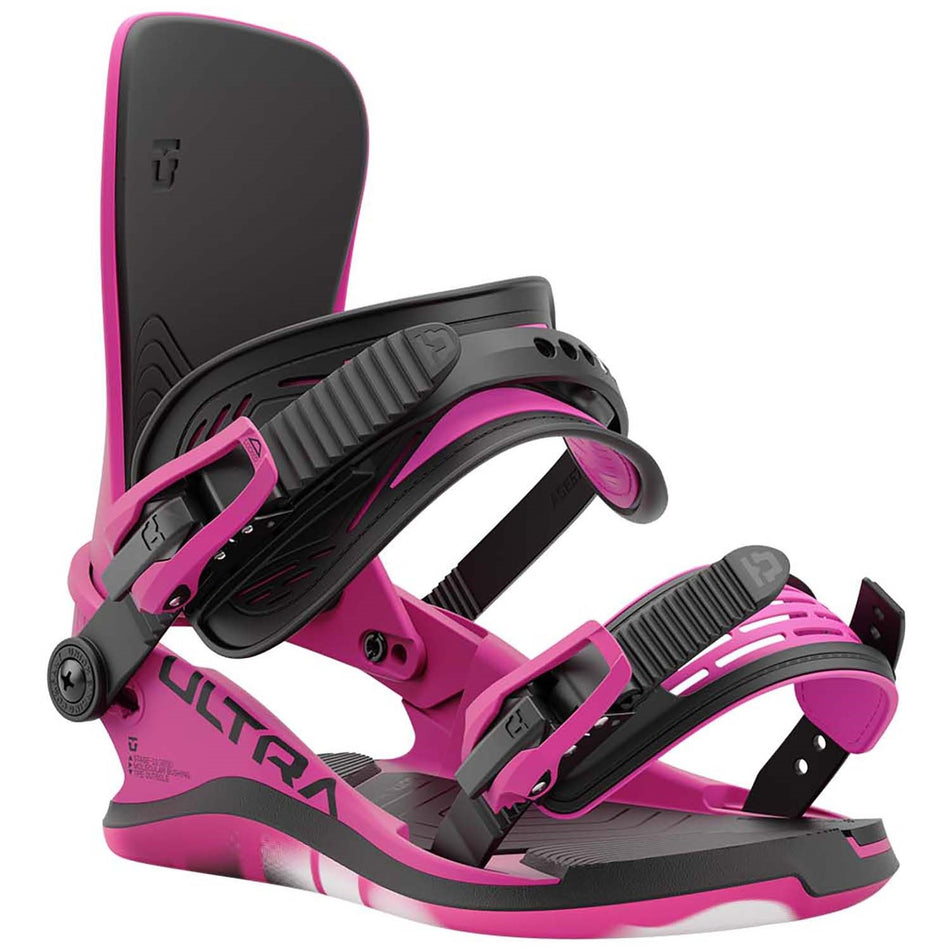 Union Ultra Snowboard Bindings Womens 2025 Hot Pink