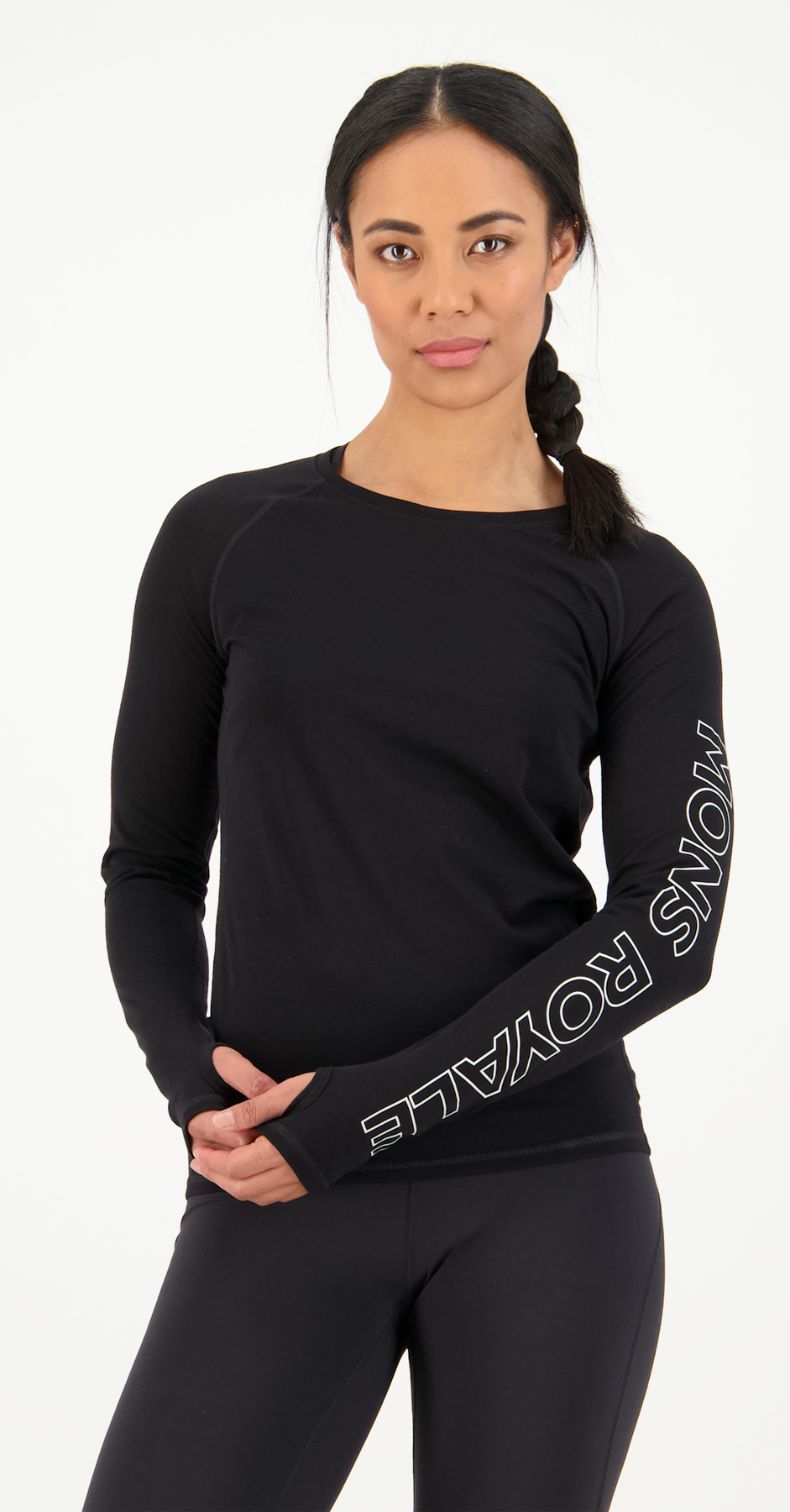 Mons Royale Bella Tech Long Sleeve Womens Black