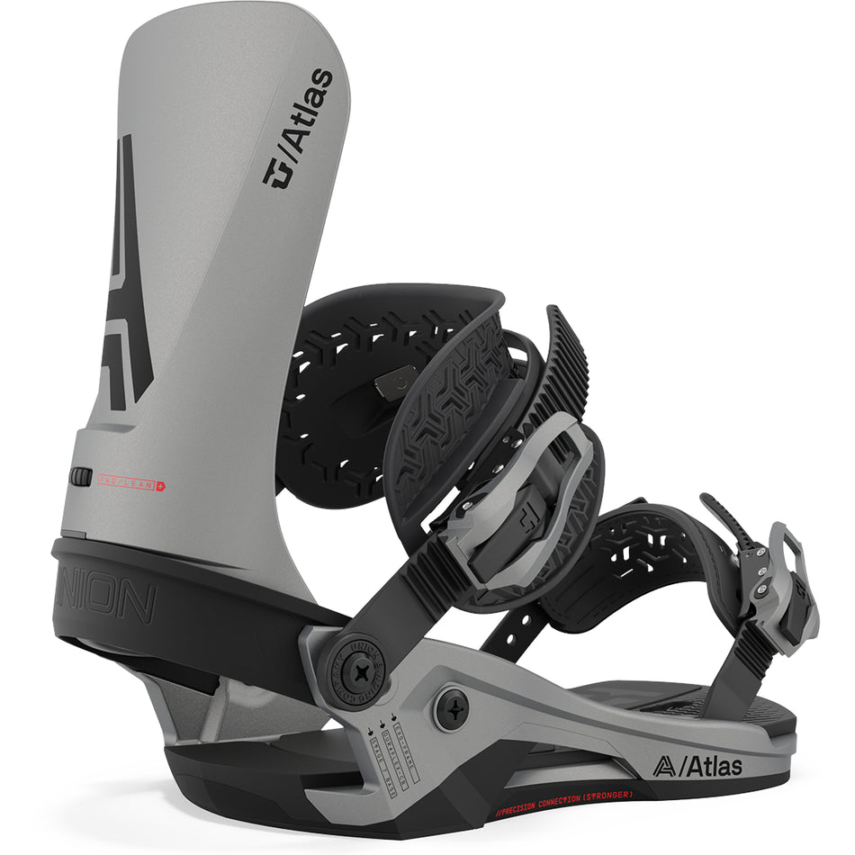 Union Atlas Snowboard Bindings Mens 2024 Metallic Silver