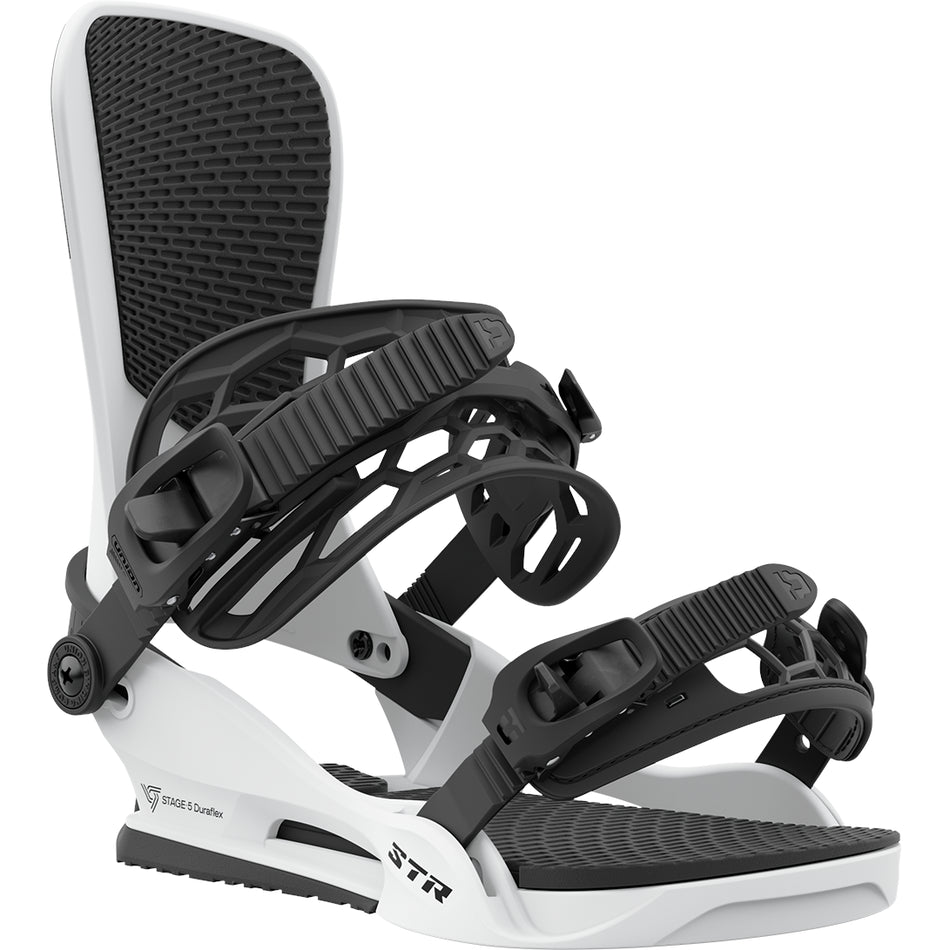 Union STR Snowboard Bindings Mens 2024 White