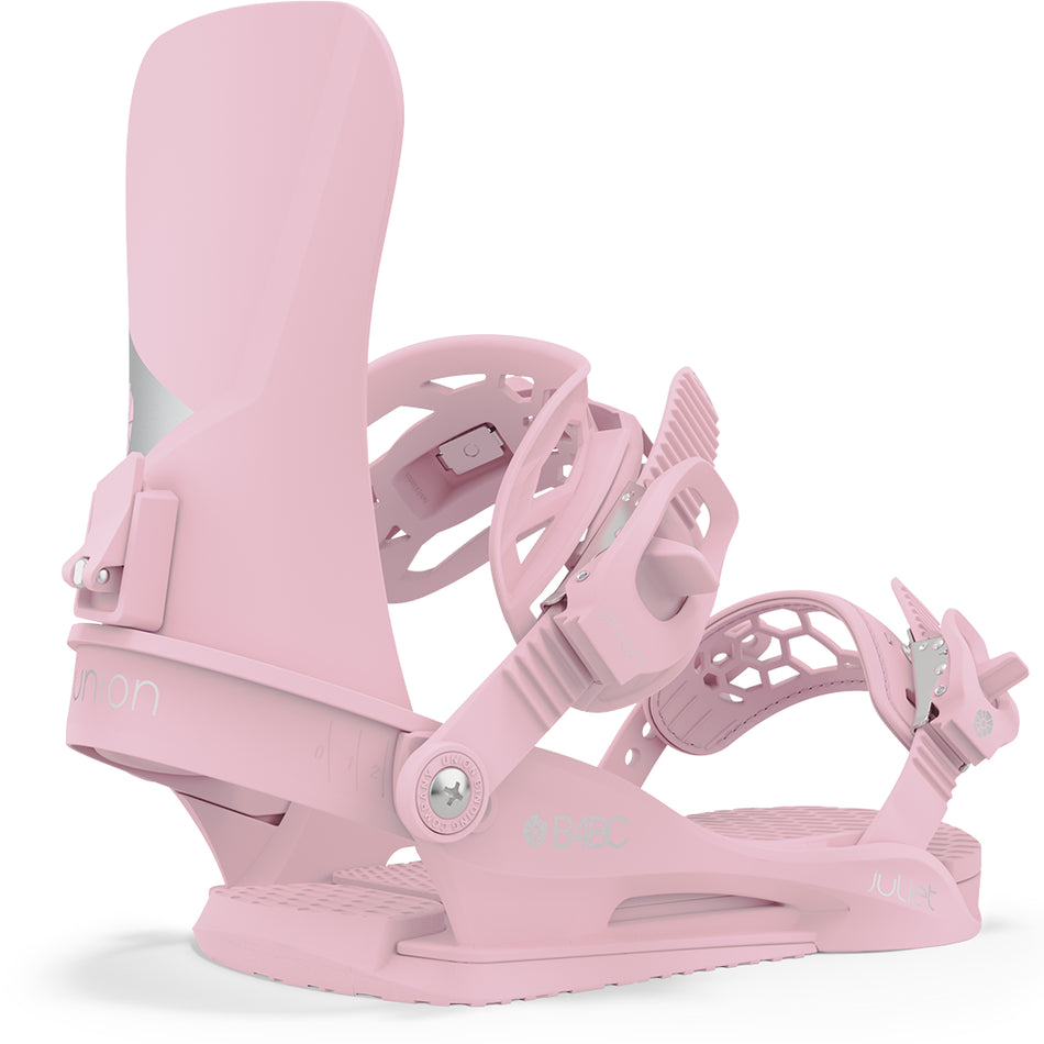 Union Juliet Snowboard Bindings 2024 B4BC Pink