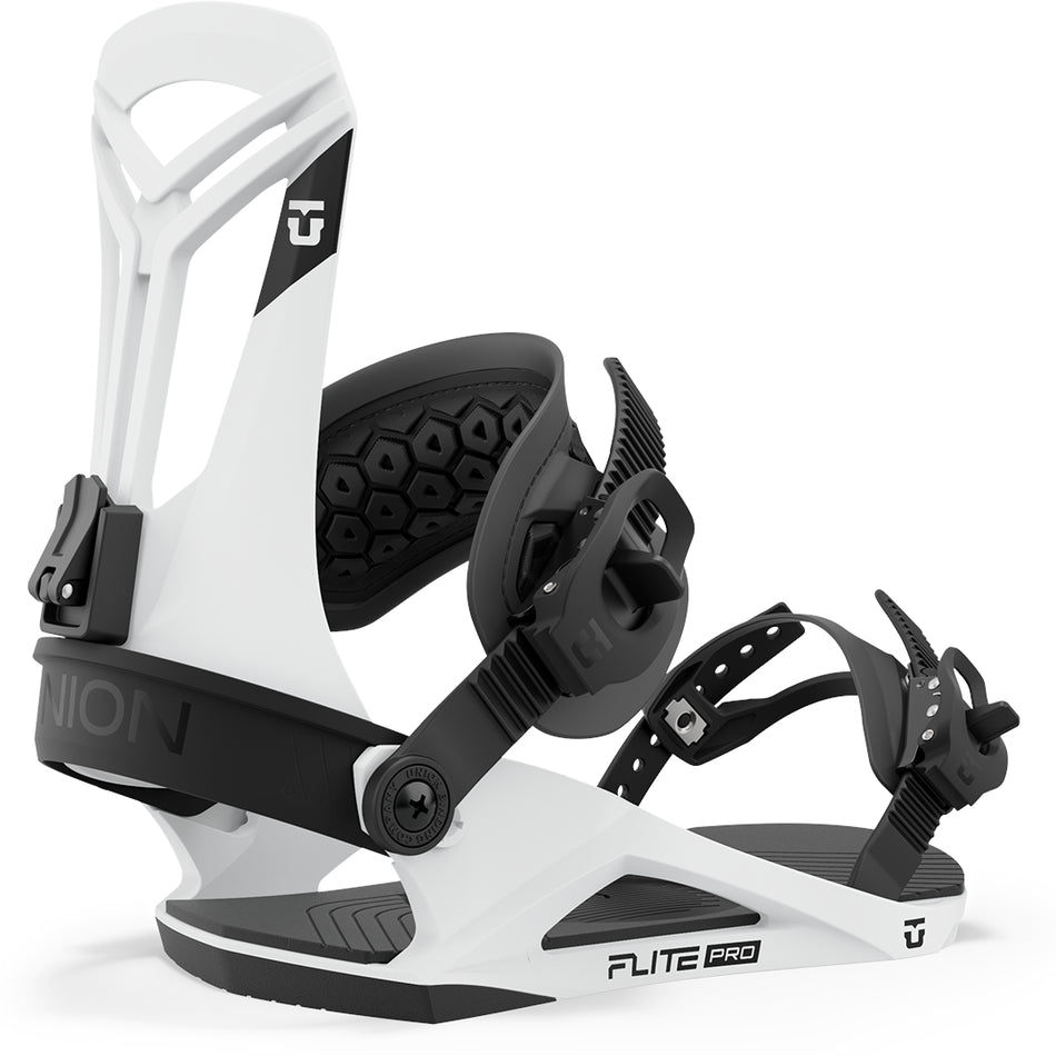 Union Flight Pro Snowboard Bindings Mens 2024 White