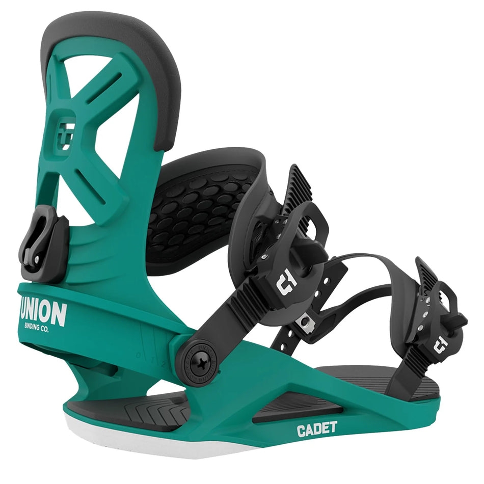 Union Cadet Snowboard Bindings Kids 2024 Teal