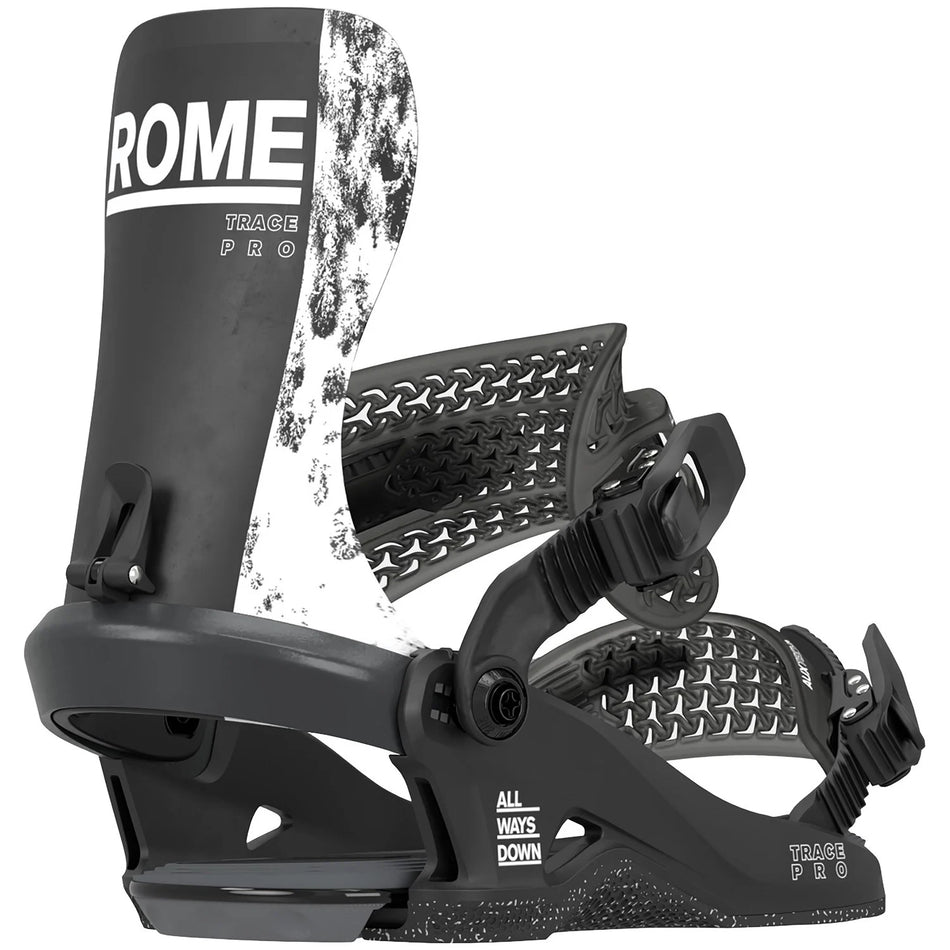 Rome Trace Pro Snowboard Bindings Mens 2025 Black