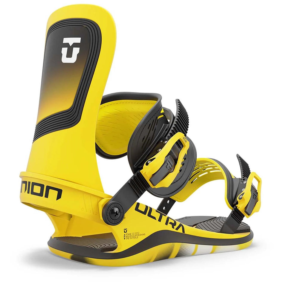 Union Ultra Snowboard Bindings Mens 2025 Yellow