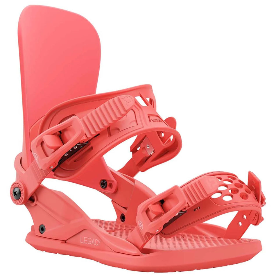 Union Legacy Snowboard Bindings Womens 2025 Coral