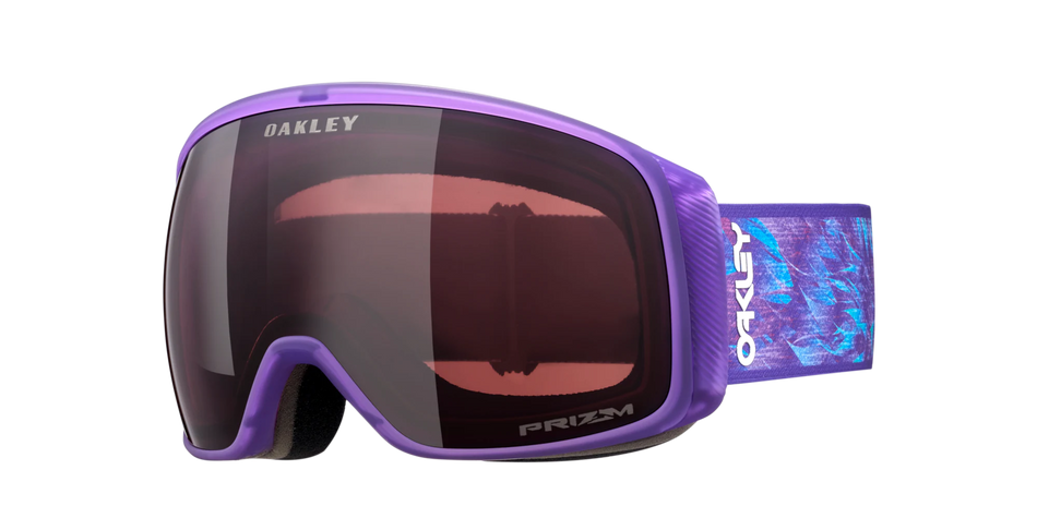 Oakley Flight Tracker L Goggles Purple Blaze / Prizm Garnet