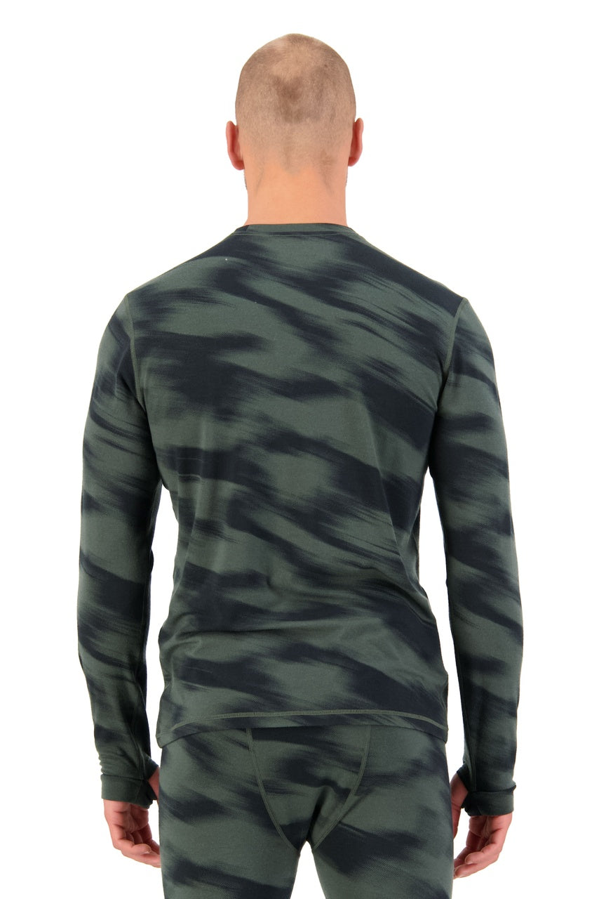 Mons Royale Cascade Long Sleeve Thermals Mens Rosin Motion