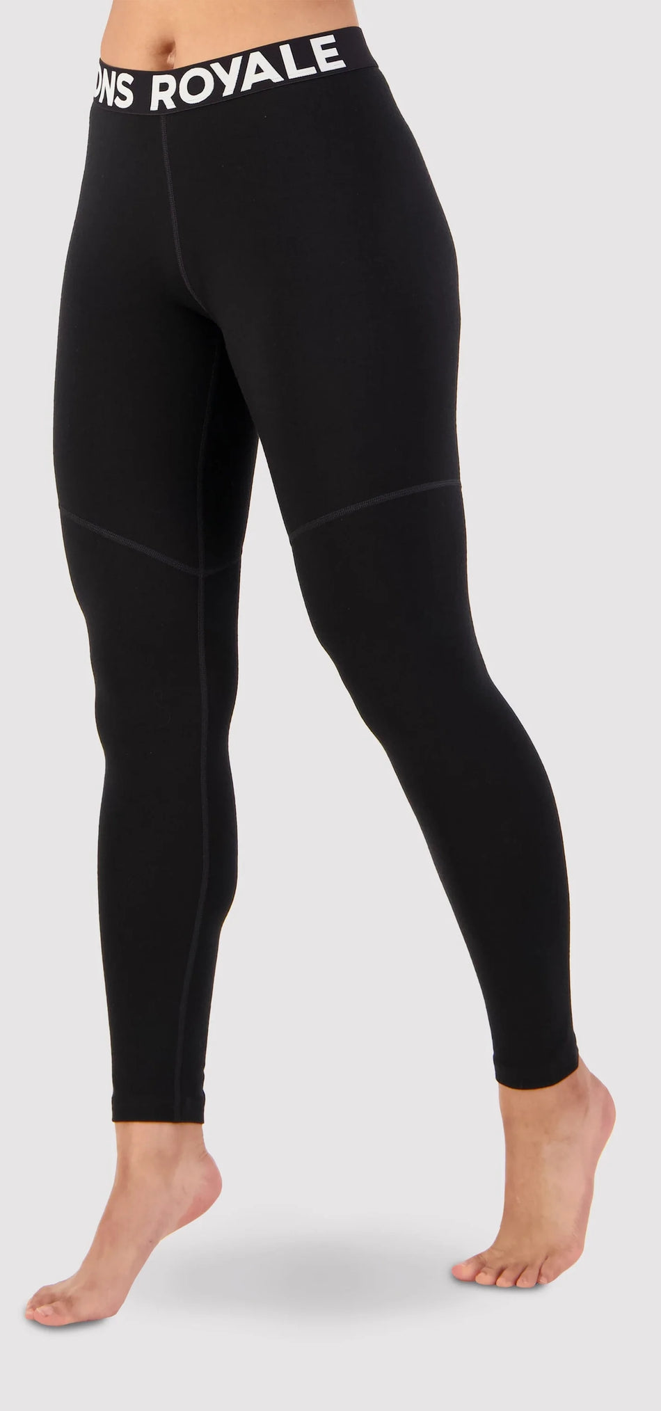 Mons Royale Cascade Flex 200 Legging Womens Logo Black