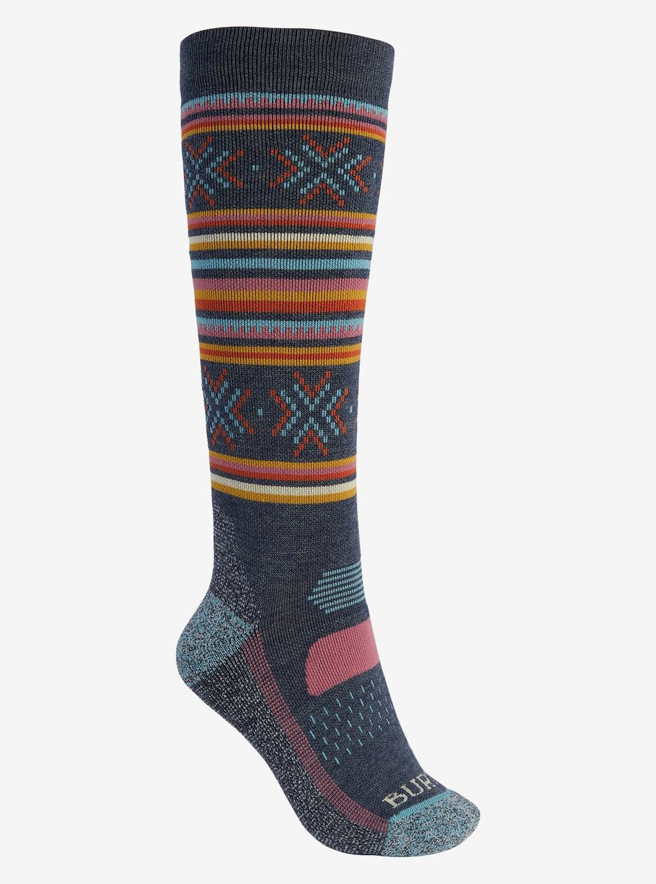 Burton Performance Midweight Socks Womens Dark Slate